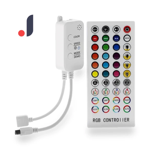 RGB LED Bluetooth Controller — Remote Controls, OFFICE-MALL