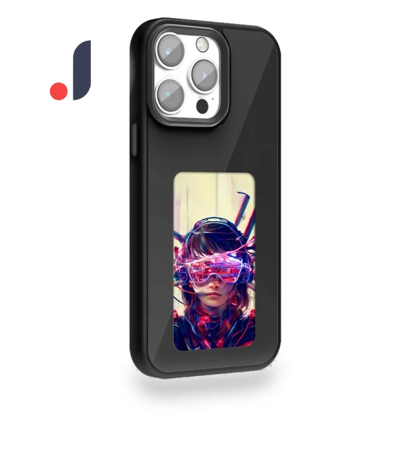 DIY Smart E-Ink Screen NFC Phone Case — Mobile Devices & Accessories, Home Of Auto Parts