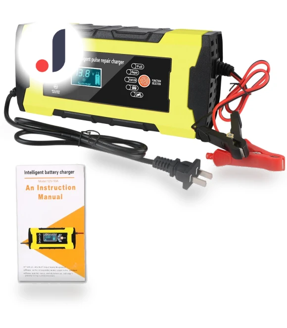 Intelligent Fast Power Charging Car Motorcycle Battery Charger — Chargers, Home Of Auto Parts
