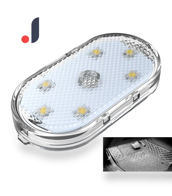 Car Ceiling Light with Touch Control and USB Charging — Light Kit, TOMTOP JMS