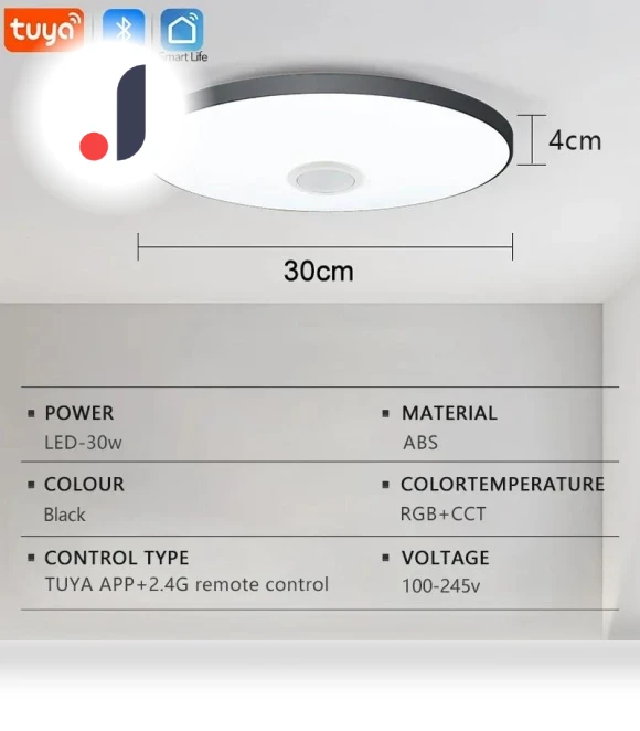 LED Music Ceiling Light — Overhead Lighting, Home Of Auto Parts