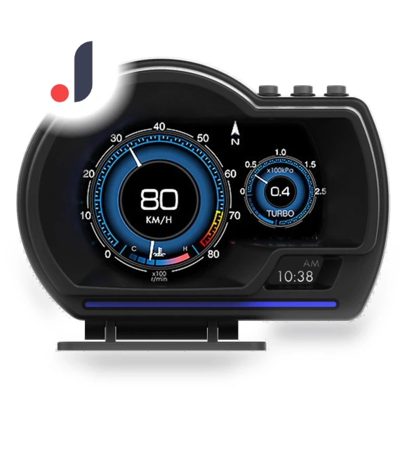 Projection Display OBD2+GPS Smart Gauge Car HUD — Navigation & GPS Accessories, TOMTOP JMS