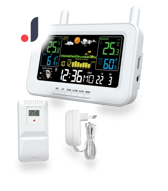 Smart Weather Station with Color Screen — Barometers, Polina