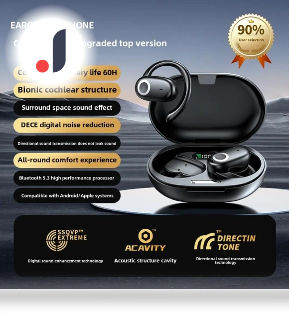 Bluetooth Earbuds with Open-Ear Design — In-Ear Headphones, Pento Smart