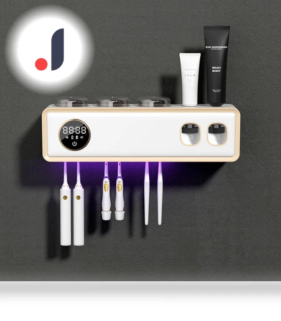 Smart Wall-Mounted Toothbrush Holder — Toothbrush Holders, VantaGoods