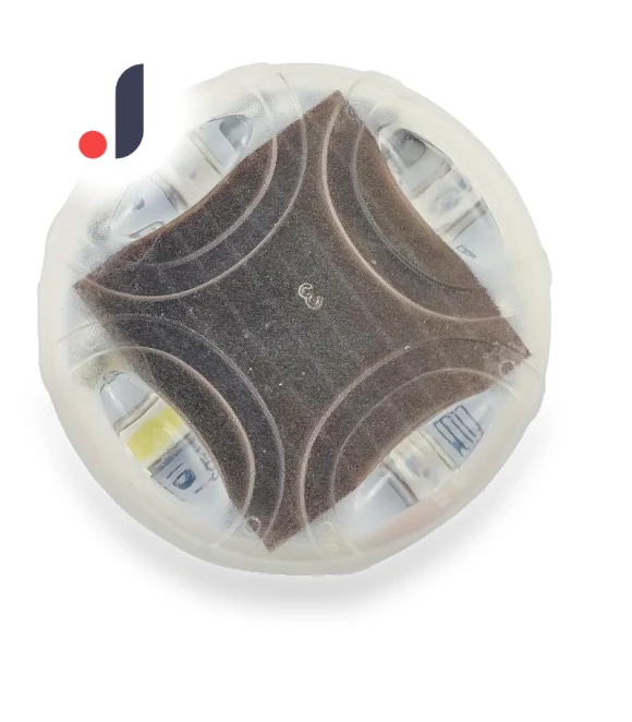 Solar-Powered LED Valve Caps — Tire, LSB01