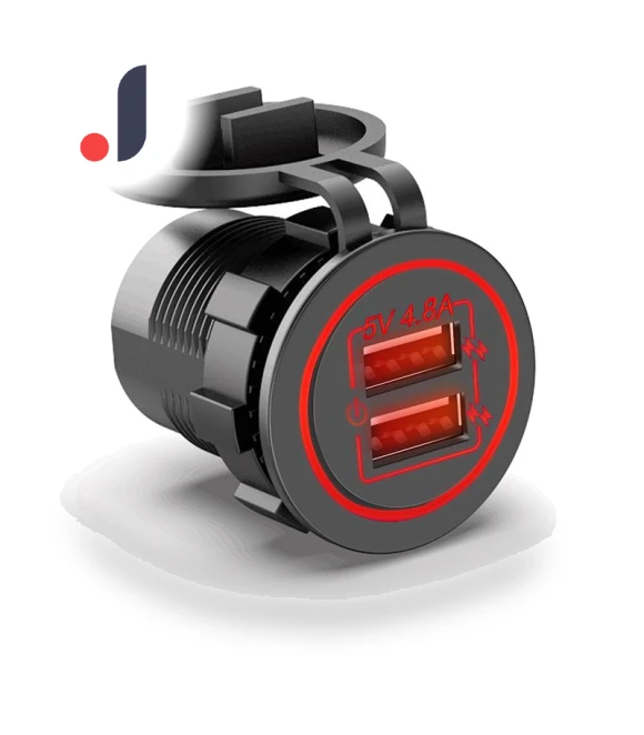 Dual USB Car Charger — Chargers & Cables, Modern Home Furnishing
