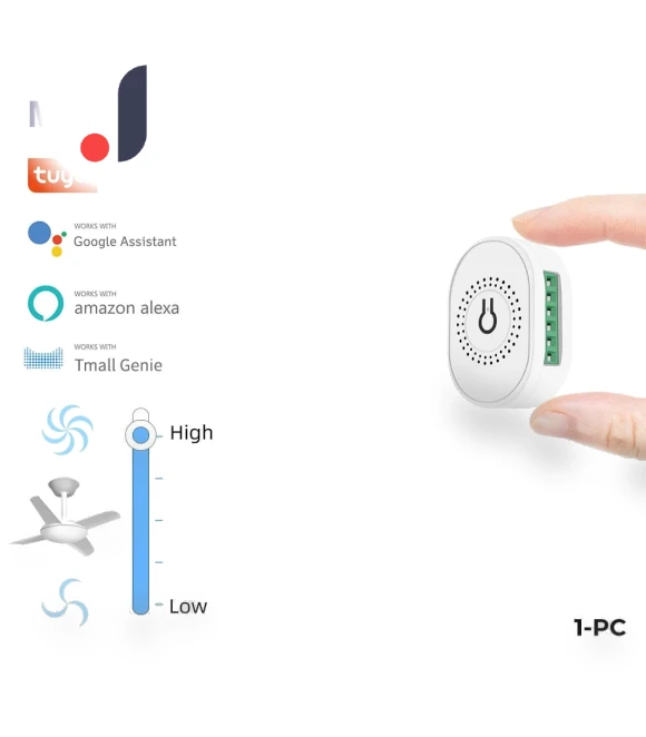Smart Ceiling Fan Speed Switch — Ceiling Fan Wall Controls, Melery