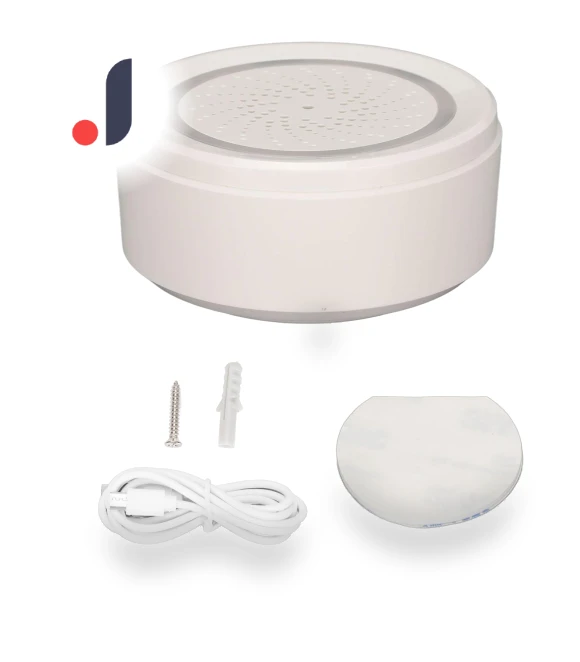 Wireless Sound and Light Siren — Smart Home Security, OutsideWorld