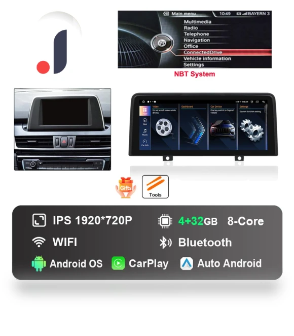 12.3-inch 1920*720P HD Touch Screen — Stereo Receivers, AutoSphere