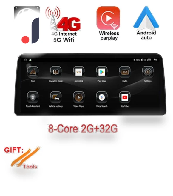12.3-inch Android 14 CarPlay Stereo System — Stereo Receivers, AutoSphere