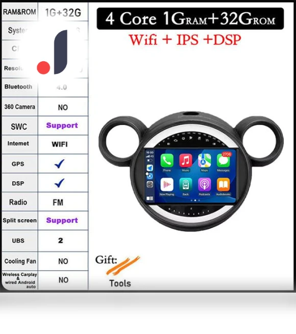 9-inch 2.5D Touchscreen Car Multimedia Player — Stereo Receivers, AutoSphere