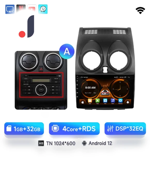 AI Voice 2 din Android 13 Car Radio — Car Installation Essentials, AutoSphere