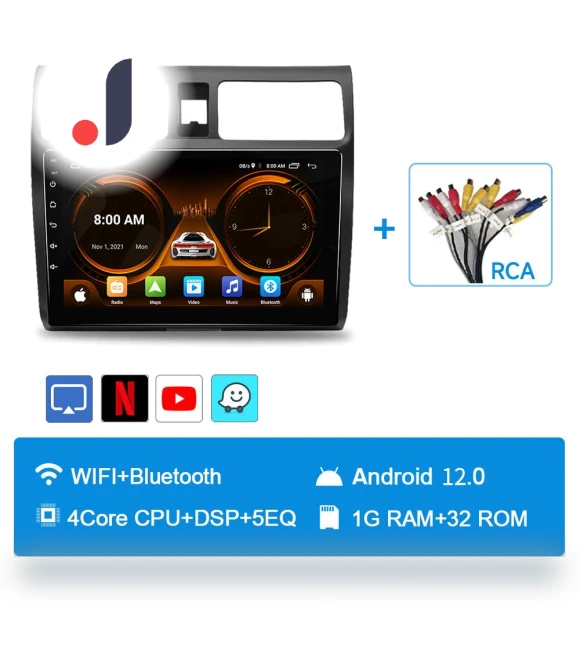 AI Voice 2 din Android Auto Radio — Stereo Receivers, AutoSphere