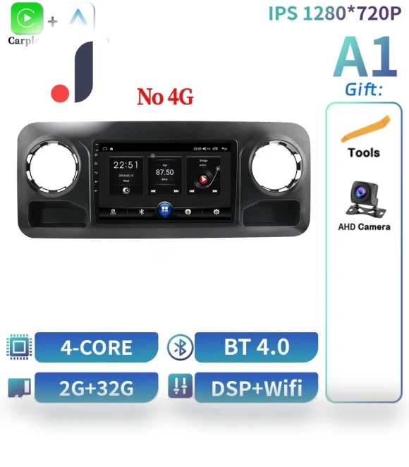 Android 14 Car Multimedia System — Stereo Receivers, AutoSphere