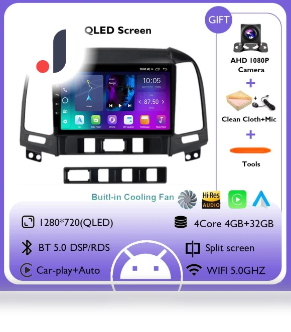Android 14 Car Radio Multimedia Video Player — Stereo Receivers, AutoSphere