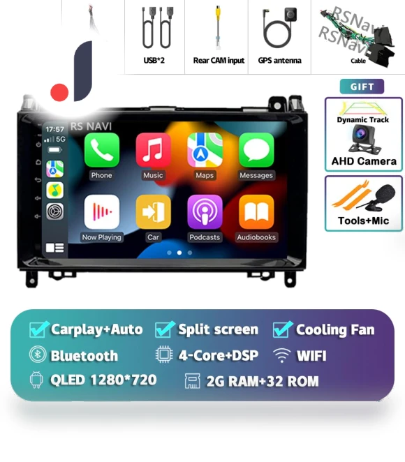 Android 14 Carplay Auto Car Radio — Car Installation Essentials, AutoSphere