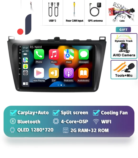 Android 14 Carplay Auto Car Radio — Stereo Receivers, AutoSphere