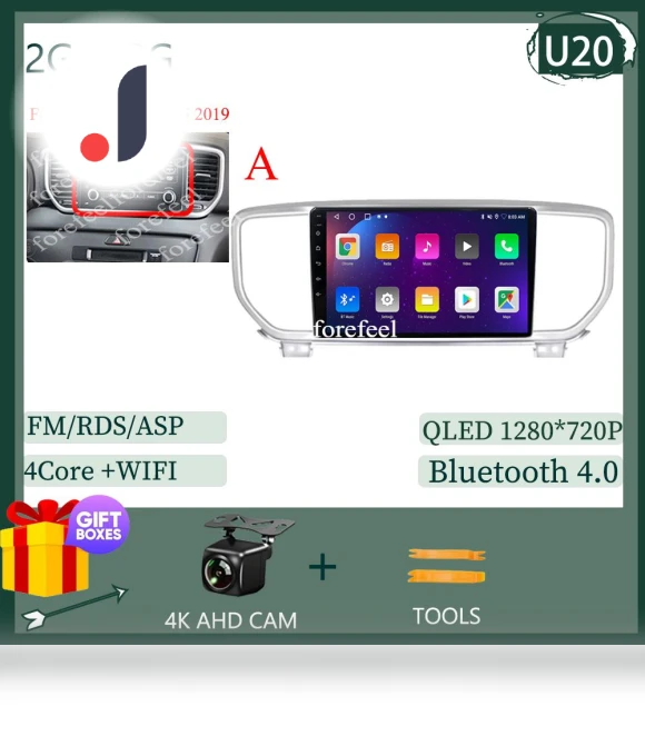 Android 14 CarPlay Radio with Video Player — Stereo Receivers, AutoSphere
