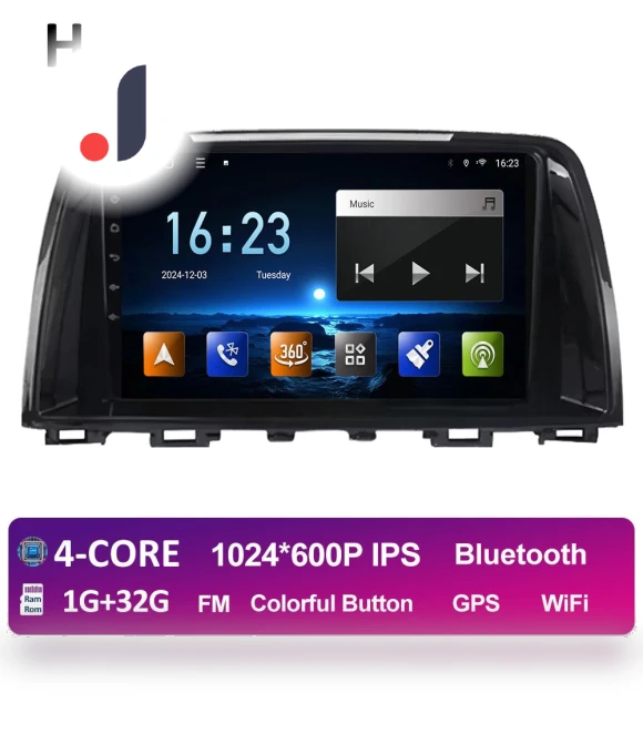 Android 14 DSP Stereo Navigation System — Stereo Receivers, AutoSphere