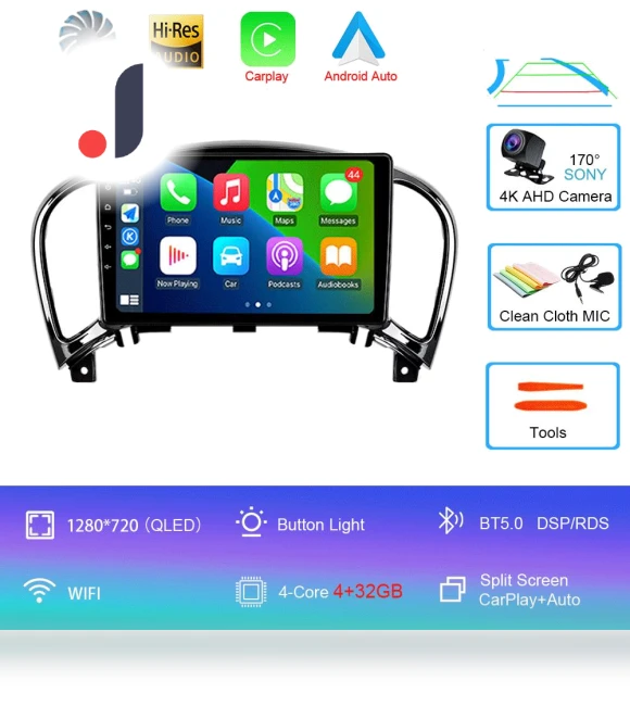 Android Car Stereo with Carplay Auto — Stereo Receivers, AutoSphere