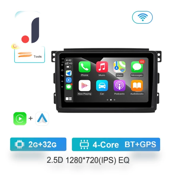 Android OS Navigation GPS Car Video Multimedia Player — In-Dash, AutoSphere