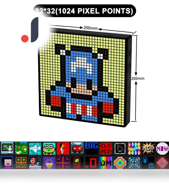 Bluetooth Smart LED Pixel Matrix Display — Light Boxes, Explorer Outdoors