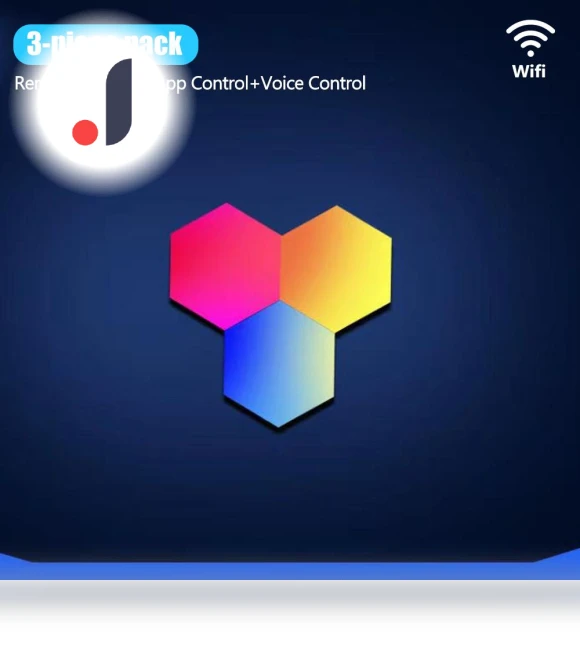 Hexagonal Quantum Light Panel — Light Boxes, Explorer Outdoors