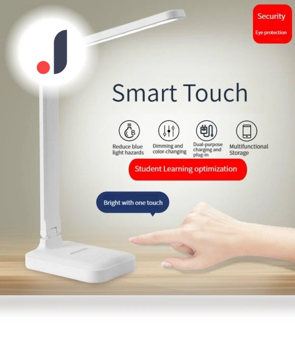 LED Touch Foldable Desk Lamp — Study & Desk Lighting, Explorer Outdoors