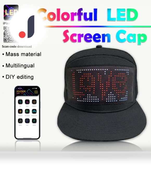 Smart Matrix Hat with APP Controlled Display — , Explorer Outdoors