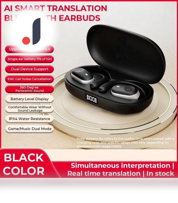 Smart Voice Translator Bluetooth Headphones — Wireless Headsets for Powersports, Actually lighting