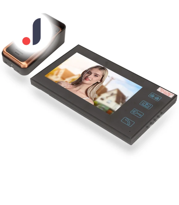 Video Door Phone with 7-inch TFT Touch Screen — Smart Home Security, OutsideWorld