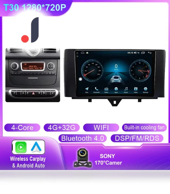 Wireless CarPlay Android Auto Radio — Stereo Receivers, AutoSphere