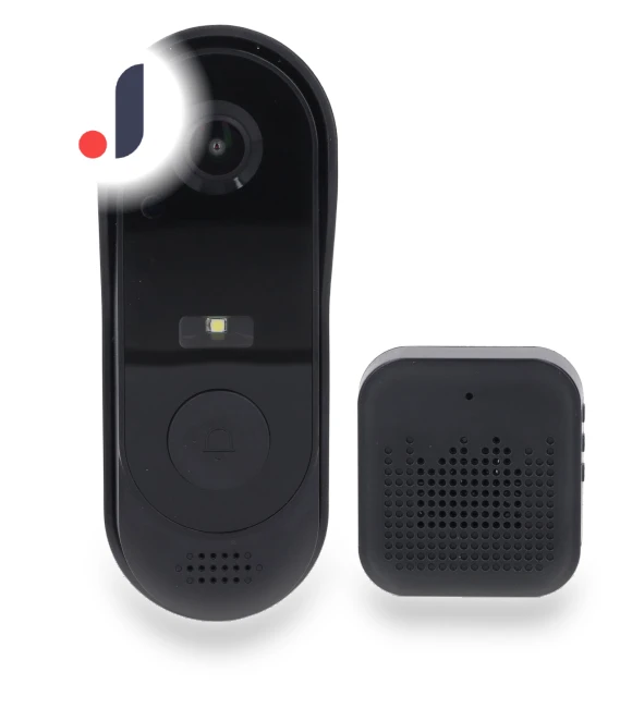 Wireless Doorbell with Camera — Smart Home Security, OutsideWorld