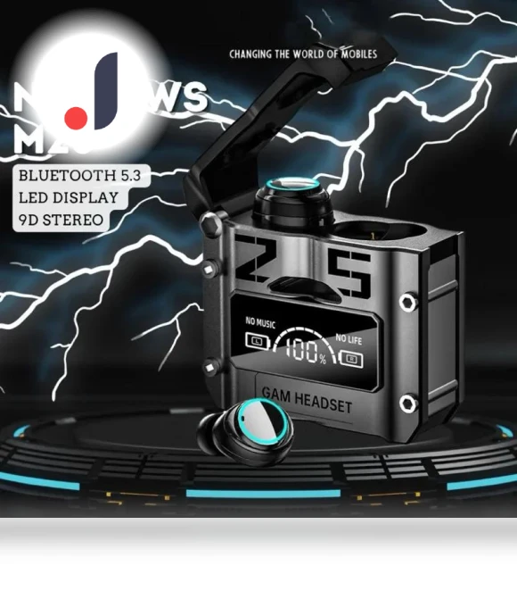 Wireless Earbuds with LED Display — Wireless Headsets for Powersports, Uav parts center