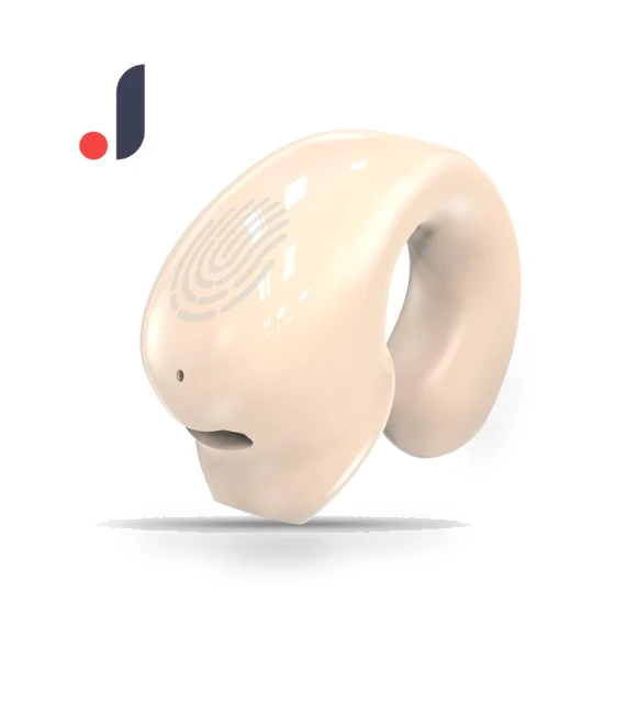 Bluetooth Clip-On Earbuds with Touch Control — In-Ear Headphones, Uav parts center