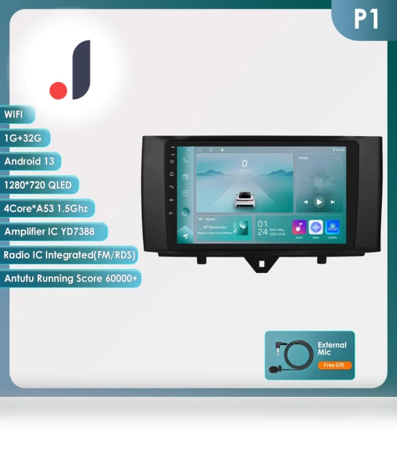 Carplay 4G Android 13 Car Radio — Navigation & GPS Accessories, OSSURET