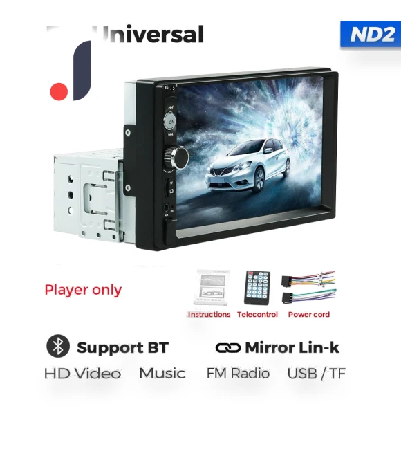 Universal 1Din Car Stereo Receiver — Stereo Receivers, AutoSphere
