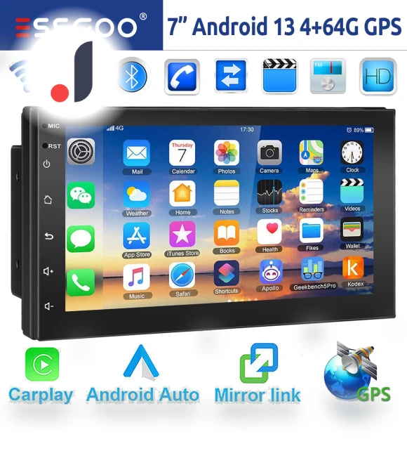 2 DIN Android Car Stereo — Stereo Receivers, AutoSphere