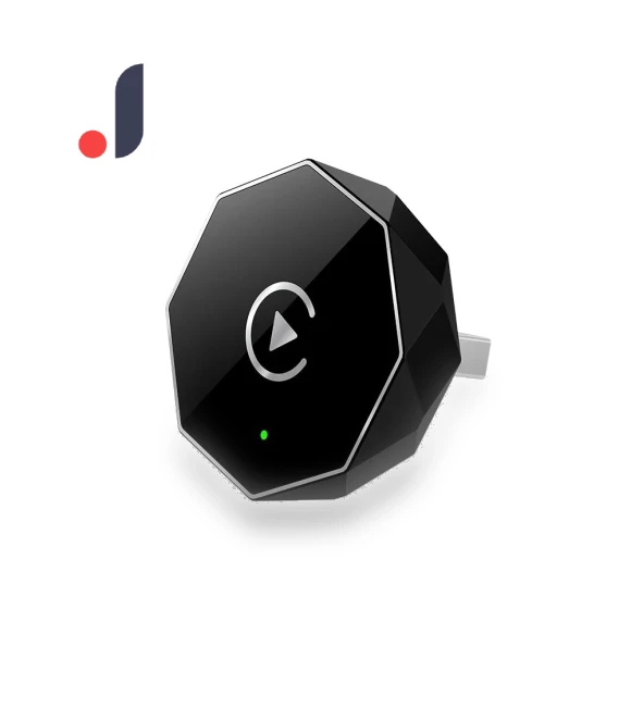 2-in-1 Wireless CarPlay Dongle and Android Auto Adapter — Stereo Receivers, YJMP Auto Parts