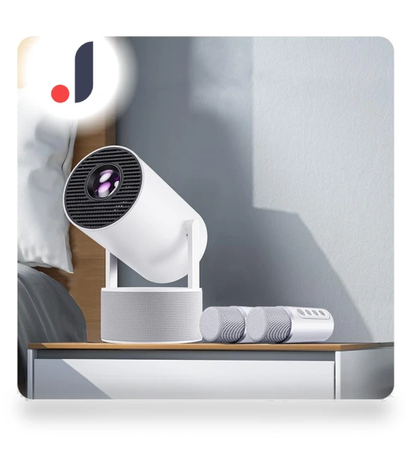 4K Smart Projector — Home Theater Projectors, Essager Electronic