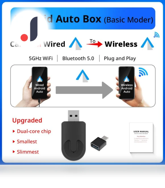 AI Box with Wireless Carplay and Android Auto — Car Essentials, Dream Garage
