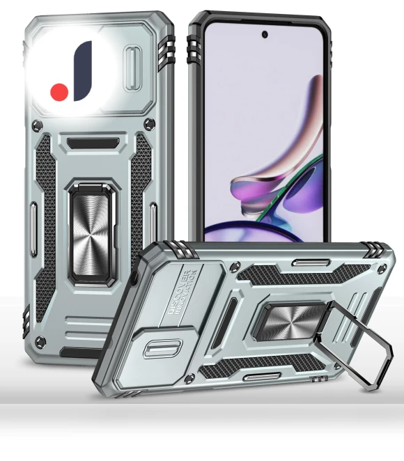 Armor Series Metal Kickstand Cover Slide Lens Lid Phone Case — Basic Cases, Smartwatch 2025