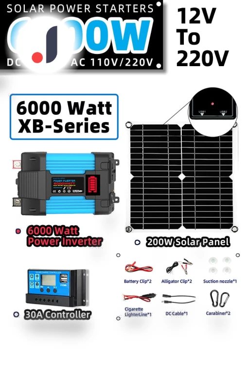 Autonomous Solar Kit — Power Inverters, Dream Garage