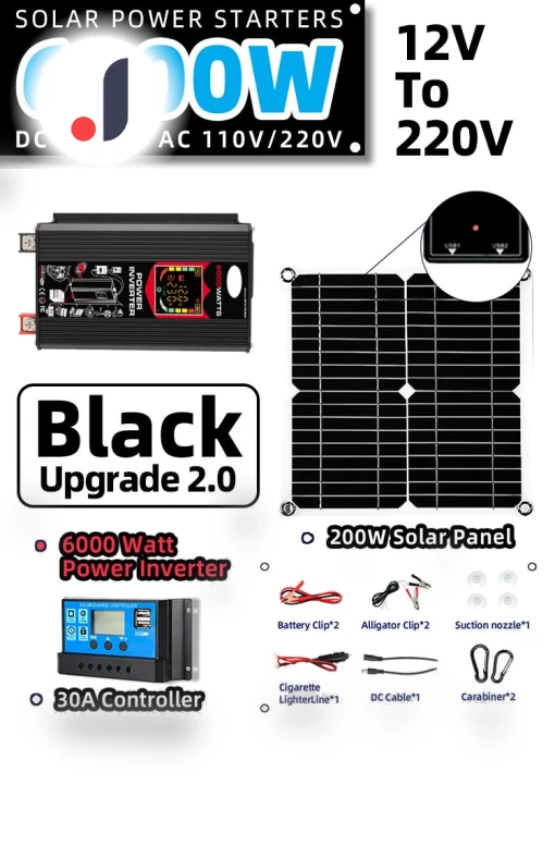 Autonomous Solar Power System — Power Inverters, Dream Garage