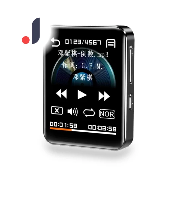 Bluetooth 5.0 MP3 Player with Touch Screen — Portable Media Players, Essager Electronic