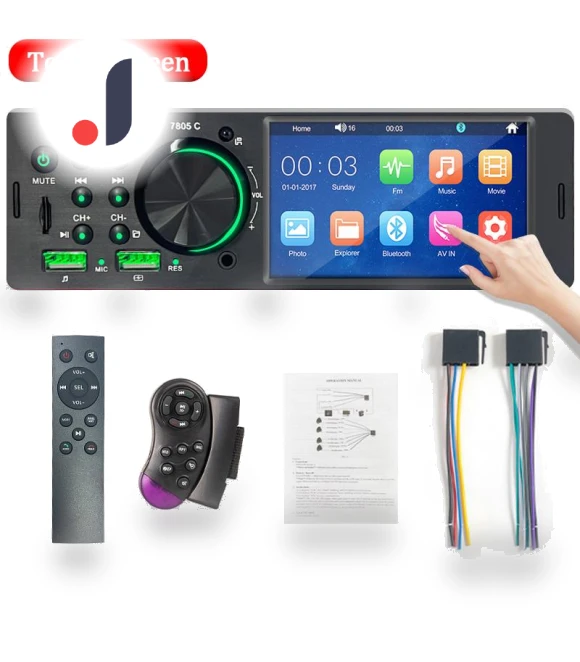 Car Audio Stereo with Touch Screen — Car Installation Essentials, AutoSphere
