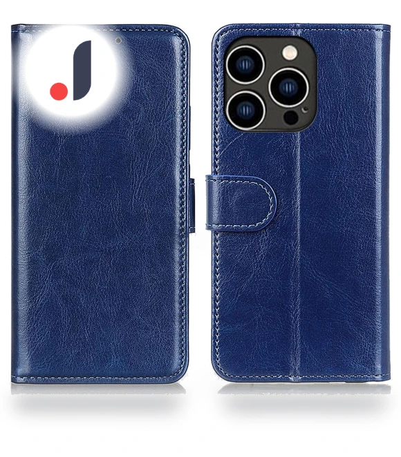Crazy Horse Texture Flip Wallet Case — Flip Cases, Smartwatch 2025