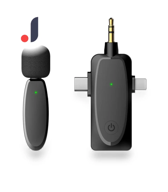 Plug And Play 3-in-1 Lapel Microphone — Audio Capture Devices, Essager Electronic