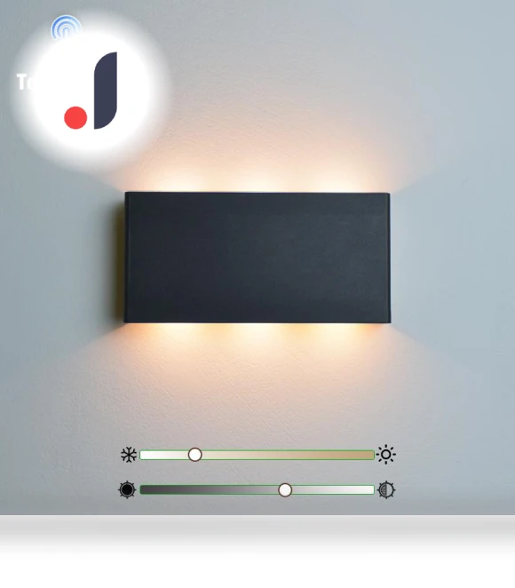 Portable LED Wall Light with Touch Dimming — Night Lights, Dream Garage